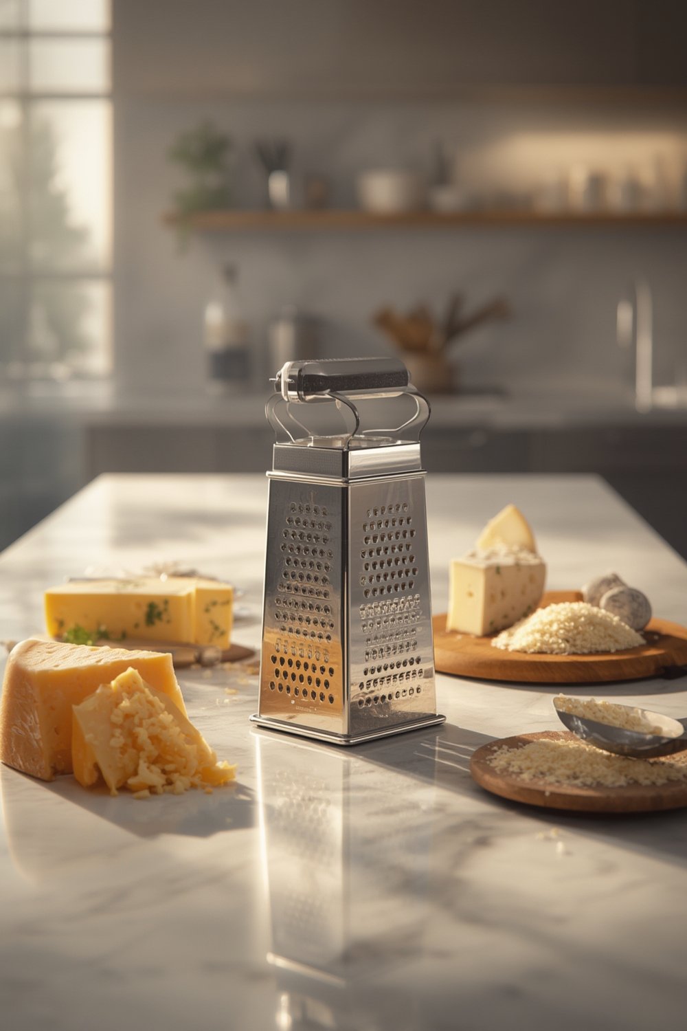 rotary cheese grater - Illustration 1